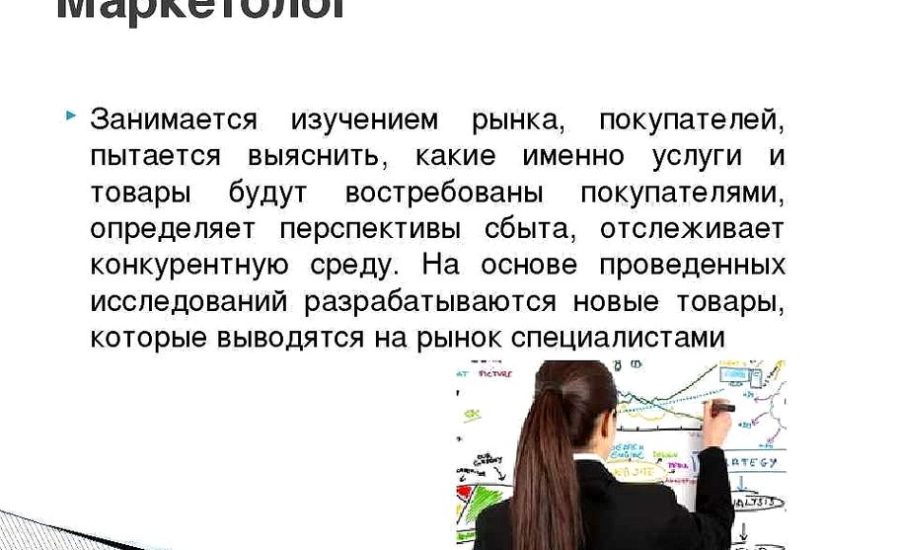 маркетолог в интернет-магазин