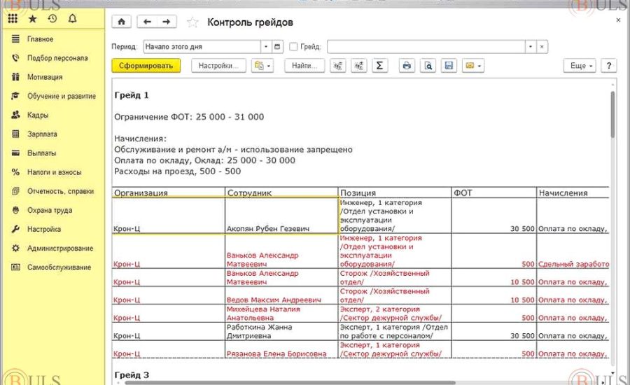 разработчик 1С:ЗУП