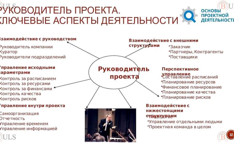 руководитель программы проектов