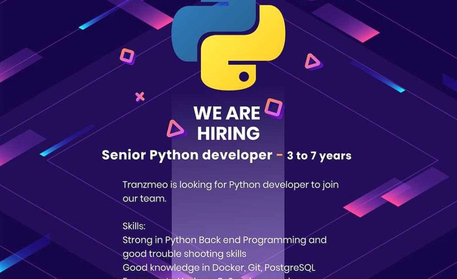 senior Python/Django developer