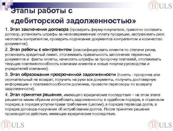 специалист по взысканию просроченной задолженности