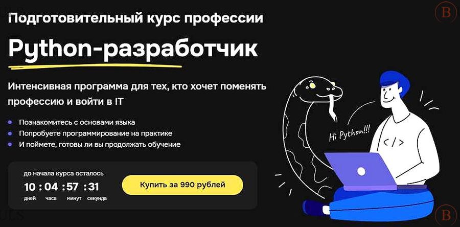 старший разработчик Python